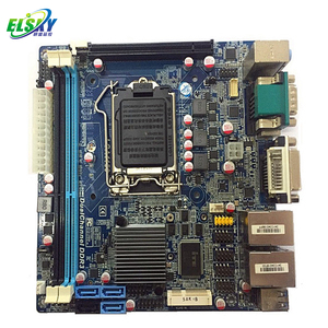 Bán Hot ELSKY LGA 1150 Core <span class=keywords><strong>I3</strong></span> I5 I7 Mini Itx Bo Mạch Chủ H81 B85 Haswell Board Cộng Với PCI-E3.0 16x Cho Quảng Cáo Máy - Product Image 4