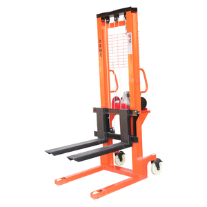 Semi-Electric Hydraulic Stacker 1.5T, CE Certified Warehouse Handling Equipment Electric Stacker