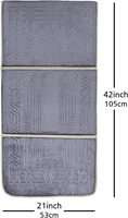 Tapis de méditation pliable personnalisé avec dossier, tapis de prière rembourré fabriqué à la machine, chaise-canapé