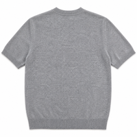 Pull en cachemire à col rond décontracté pour femme, personnalisé avec logo, manches courtes, idéal pour le printemps et le bureau, qualité supérieure, OEM