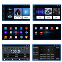 Reproductor de dvd universal para coche, radio de 1, 16g, 7 pulgadas, MP5, MP4, audio, android, pantalla táctil