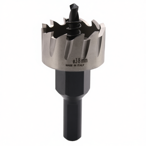 Scie cloche HSS Ttake 38 mm fabriquée en Italie pour le perçage du métal et du bois - Product Image 2