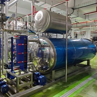 Autoclave à haute pression de grande capacité, état neuf, pour la stérilisation des boîtes de conserve en aluminium, des pots et des champignons