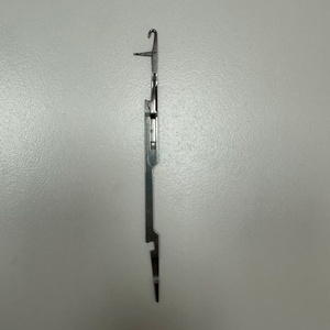 เข็มถักแบบแบน FOURSEA Loop String Collar สแตนเลสสตีล <span class=keywords><strong>JBO</strong></span> 10G LB เครื่องถักคุณภาพสูง รับประกัน 6 เดือน สีเงิน ผลิตในจีน - Product Image 2