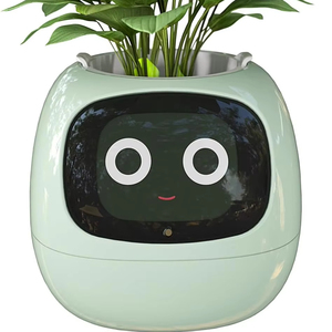 <strong>Smart</strong> Flowerpots, with Artificial Intelligence, Time Temperature Display, and Numerous Expressive Animations Based - Product Image 1