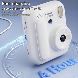 Jumon High Quality Hot Sale Mini Instant Color Print Camera Kids Rechargeable Digital Camera with MOS Sensor Full HD Video 12MP - Product Image 6