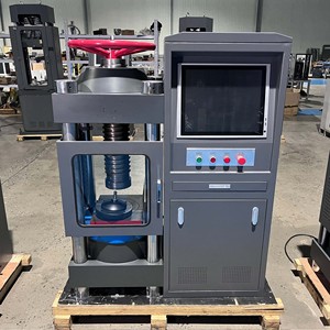 Machine d'essai de compression du béton numérique CTM 2000KN à vendre, prix de la machine d'essai de compression du béton - Product Image 1