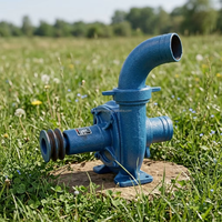 Pompe centrifuge agricole diesel à haute pression et haut débit, personnalisable en couleur et dimensions variées