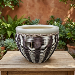 Macetas de Cerámica Estilo Coreano Moderno, Mini, sin Esmalte, con Orificio de Drenaje, Ecológicas, para Plantas Suculentas - Product Image 2