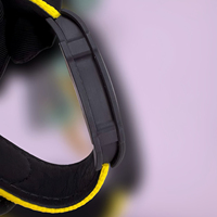 Montre de luxe haut de gamme, nouvelle montre ultra-fine en fibre de carbone, noire et jaune, 67-02, montres mécaniques automatiques pour hommes