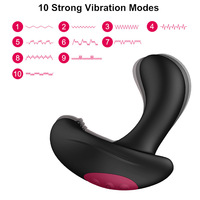 Jouets anaux gays, masseur de prostate, plug anal extensible, vibrateur anal, contrôle sans fil, plug anal vibrant gonflable pour couple