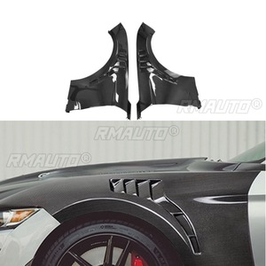 For Ford Mustang 2015-2022 Exterior Accessories Leaves Board Side Air Outlet Trim Air <b>Grille</b> Intake <b>Vent</b> Trim Chin Body Kit - Product Image 1