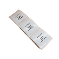 Étiquette RFID passive C HF personnalisée ultralégère 13,56 MHz, vente en gros, haute sensibilité, autocollant étanche pour contrôle d'accès aux actifs
