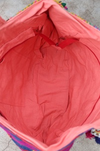 Bolso Tote Banjara Personalizado de Alta Calidad, Bolso de Hombro Bordado a Mano con Flores, Gran Capacidad, Forro de Algodón Ligero - Product Image 6