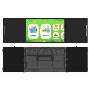 <span class=keywords><strong>Pizarra</strong></span> <span class=keywords><strong>Digital</strong></span> <span class=keywords><strong>Interactiva</strong></span> Inteligente LED Infrarroja Interconectada de 75-86 Pulgadas con Pantalla Táctil IR de 20 Puntos, 4K y Cámara de 48MP - Product Image 3