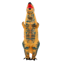 Costume de dinosaure gonflable Halloween T REX Costume de dinosaure Dragon Costume de mascotte T-REX Costumes gonflables Dino gonflable