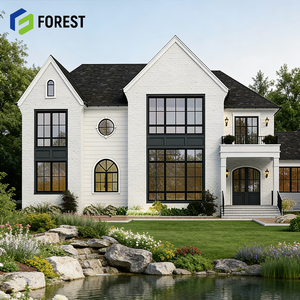 Villa préfabriquée, villa européenne, maison en acier lourd, villa de luxe préfabriquée, design moderne - Product Image 1