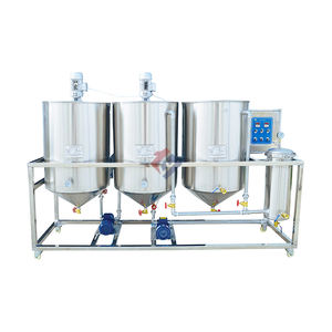 Machine de raffinage d'huile d'arachide à petite échelle usine de raffinage d'huile de canola - Product Image 4