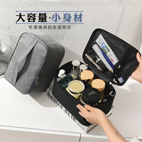 Sac à maquillage personnalisé avec logo, polyester recyclé, écologique, RPET, sac cosmétique durable, fournisseur en gros, usine