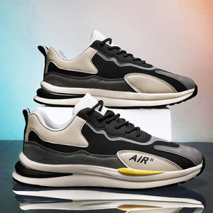 Zapatillas deportivas para hombre, ligeras, informales, para caminar, con suela de goma y entresuela de EVA, punta redonda y diseño con cordones. - Product Image 5