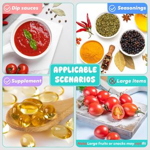 Thép không gỉ <span class=keywords><strong>Mini</strong></span> Sauce <span class=keywords><strong>container</strong></span> với leakproof cấp thực phẩm <span class=keywords><strong>Silicone</strong></span> có nắp đậy thiết kế mới lạ cho trở lại trường học - Product Image 5