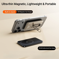 Batería Externa Magnética Inalámbrica Ultrafina de 10000mAh, 15W/20W, Tipo-C, con Logotipo Personalizado, Gran Venta