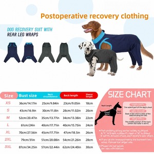 Traje Quirúrgico Profesional para <span class=keywords><strong>Perros</strong></span>, Protección Completa de Patas Traseras, Aislamiento para Enfermedades de la Piel, Transpirable, Alta Elasticidad, Ropa Postoperatoria - Product Image 5