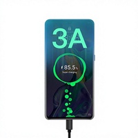 Kabel Data USB3.0 Tipe-C ke USB-A dengan Pengisian Cepat 3A dan Transfer Data untuk Ponsel
