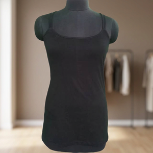 95% tela de punto de algodón orgánico 5% Spandex patrón sólido Yoga gimnasio camiseta mujer Casual de talla grande Logo adulto ropa Normal último - Product Image 3