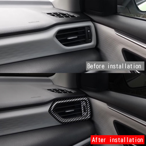 สำหรับ <span class=keywords><strong>Suzuki</strong></span> <span class=keywords><strong>SWIFT</strong></span> ปี 2024 พวงมาลัยซ้าย ชุดตกแต่งภายในลายคาร์บอนไฟเบอร์ ช่องระบายอากาศด้านล่างซ้ายขวาแบบพิเศษ - Product Image 3