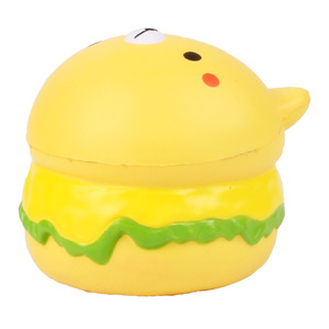 Bear Burger <b>Squishy</b> Toy TPE Stress Relief Fidget Toy For Kids 5 To 7 Years Unisex - Product Image 2
