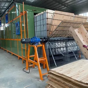 Máquina secadora de chapa de tipo vertical Maquinaria de producción de madera contrachapada