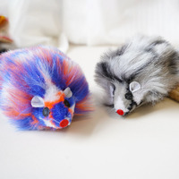 Nouveau jouet de chat en peluche transfrontalier écologique Simulation faite à la main longue queue souris drôle chat interprétation de rêve morsure jouet pour animaux de compagnie