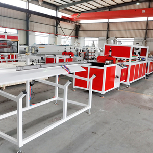 Nhựa PVC <span class=keywords><strong>WPC</strong></span> tường trần bảng điều chỉnh máy làm gỗ PE <span class=keywords><strong>WPC</strong></span> Cửa Cửa sổ hồ sơ đùn dòng - Product Image 6