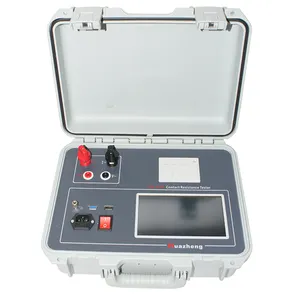 HuaZheng 100Ampere Micro Ohmmeter Loop Resistance Measuring Machine 100A Contact Resistance Test Device