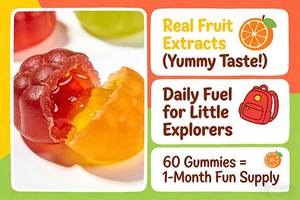 Gomitas Probióticas con Sabor a Bayas para Mujeres - 1 50 Mil Millones de UFC para Uso en Adultos, Apoyo a la Flora Vaginal, Inmunidad, Veganas, Fabricación OEM - Product Image 6