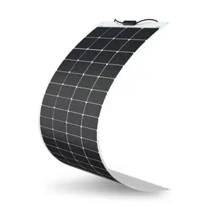 100 W bis 300 W hocheffiziente Monozellen ETFE flexibles dünnschicht-Solarpanel faltbares Design für Wohnmobil und Booteinsatz