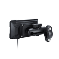Navegador GPS de 5 Pulgadas para Motocicleta y Automóvil, CarPlay Inalámbrico, Android Auto, Pantalla con Función de Espejo, Navegación Portátil con CarPlay