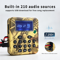 Vente en gros usine 80W, Plus puissant, Logo personnalisable, Appel de chasse au cerf, Appel d'animaux (renard), Lecteur MP3, Chant d'oiseaux avec télécommande