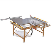 Offre Spéciale 5 en 1 pliant multifonctionnel sans poussière utilisé dans l'industrie du travail du bois scie coulissante pliable scie à Table scie à découper
