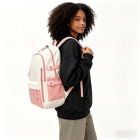 Mochila Antirrobo Unisex Premium con Puerto de Carga USB para Portátil, de Poliéster, a la Moda, Impermeable, con Cierre de Cremallera, Diseño Ergonómico
