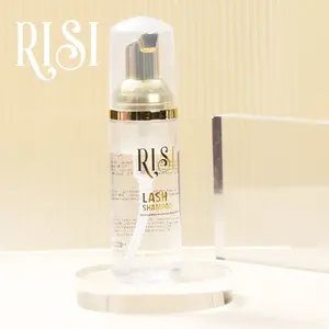 RISI Mink Korea Private Label Lavagem Limpeza Natural Cílios Extensões Shampoo Com Fragaance Para Venda