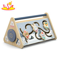 2025 nuevo rompecabezas de madera para computadora portátil-Montessori juego de computadora y pizarra para niños pequeños W12B302