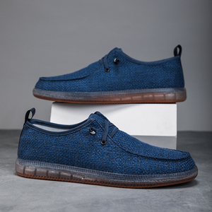 Chaussures de sport décontractées pour hommes, fermeture à lacets, semelle souple confortable, résistantes à l'usure toute l'année, design antidérapant pour une marche améliorée - Product Image 3