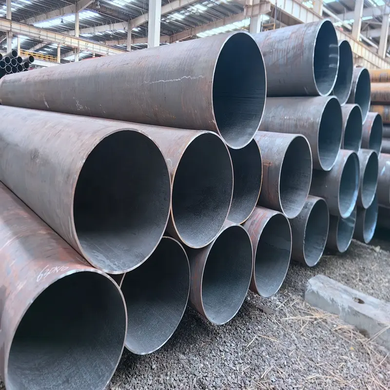 Double Sided Submerged Arc ASTM API 5L X60 X52 X42 X80 GRB Pipeline Pipe Liquid Oil And Gas Transmission Pipe