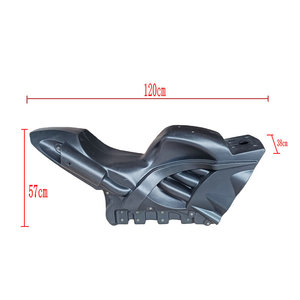 Coque de torse noire pour simulateur de course moto, accessoire de jeu d'arcade, pièce de rechange pour console de course - Product Image 1
