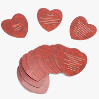 Jeu de société romantique en forme de cœur, cartes de tarot Oracle de l'amour, haute qualité d'usine, pour jouer