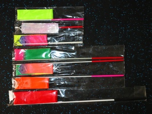 Thiết Bị Tập Thể Dục Nhịp Điệu Tùy Chỉnh Cây Đũa Ruy Băng Cầu Vồng Cho Dùi Cui Xoay Múa Nghệ Thuật - Product Image 6