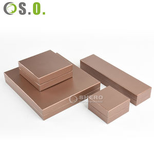 Boîte en papier de luxe pour bijoux personnalisés haut de gamme, boîte en papier pour pendentif de haute qualité, boîte en papier carrée pour bracelet et boucles d'oreilles - Product Image 5