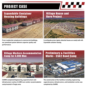 Cammi บ้าน40ft ภาชนะแบบแยกส่วน, บ้านเหล็ก Casas Prefabricadas บ้านสำเร็จรูปโรงเรียนสวน<span class=keywords><strong>ห้อง</strong></span>พัก - Product Image 2